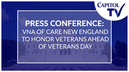 Thumbnail image for Press Conference: VNA of Care New England to Honor Veterans Ahead of Veterans Day: 11-7-2025