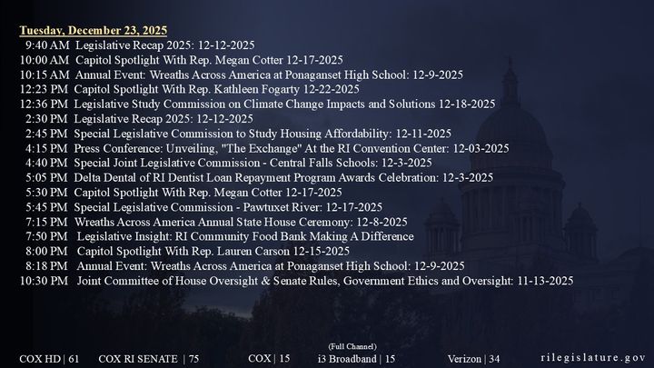 Thumbnail image for Daily Schedule