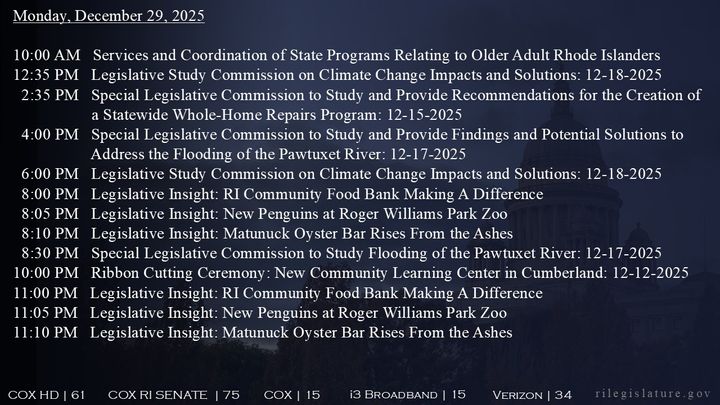 Thumbnail image for Daily Schedule