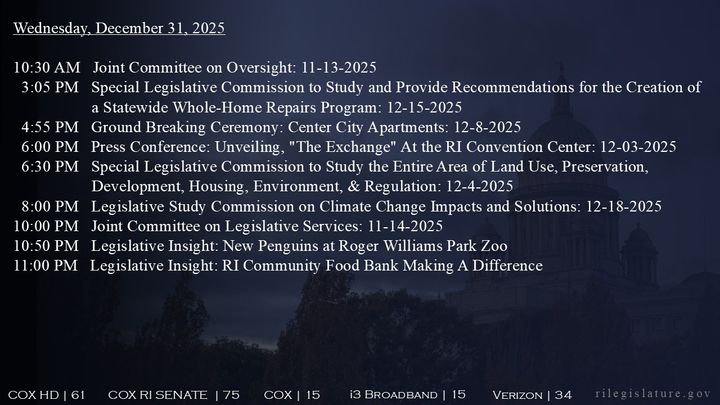 Thumbnail image for Daily Schedule