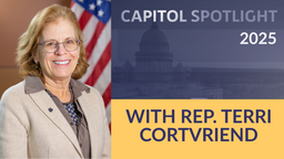 Thumbnail image for Capitol Spotlight With Rep. Terri Cortvriend 12-29-2025