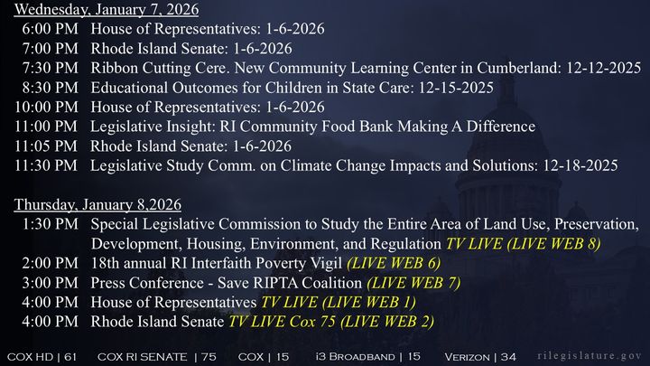 Thumbnail image for Daily Schedule