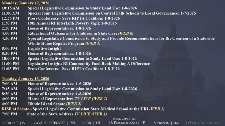 Thumbnail image for Daily Schedule