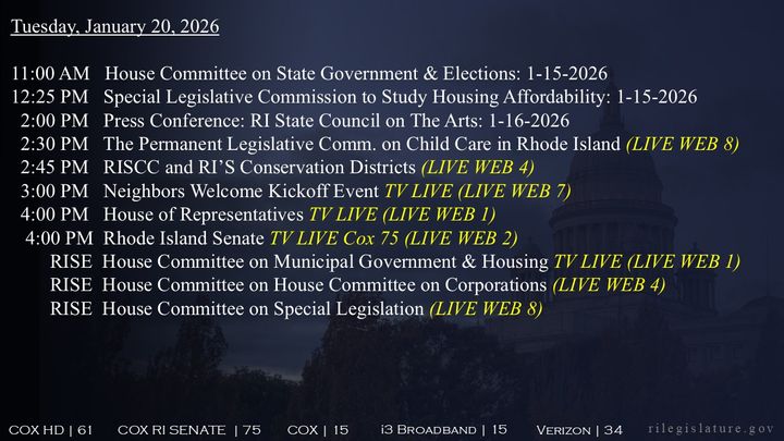 Thumbnail image for Daily Schedule