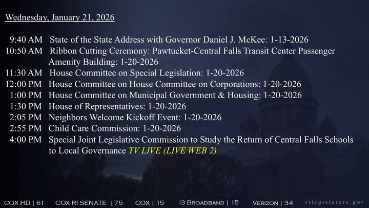 Thumbnail image for Daily Schedule