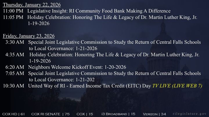 Thumbnail image for Daily Schedule