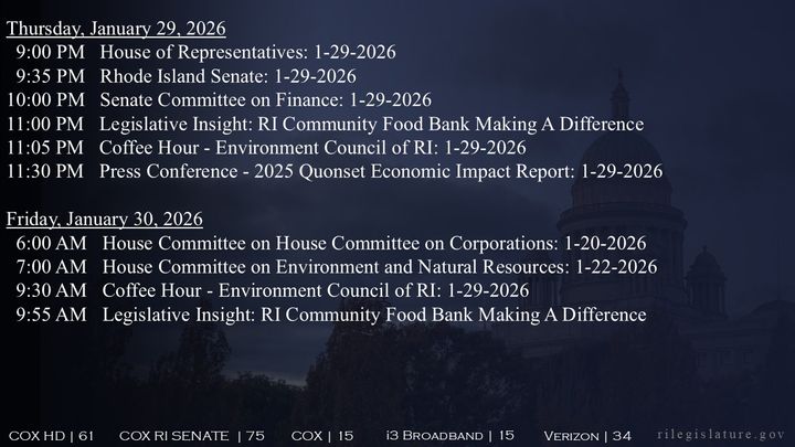 Thumbnail image for Daily Schedule