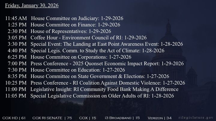 Thumbnail image for Daily Schedule