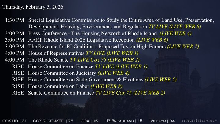 Thumbnail image for Daily Schedule