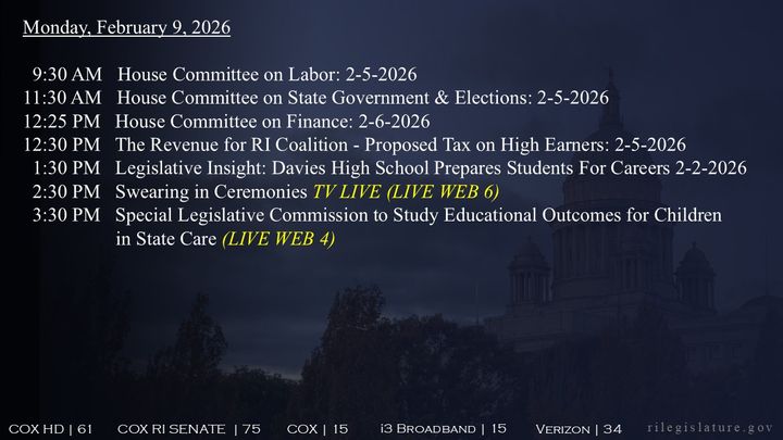 Thumbnail image for Daily Schedule