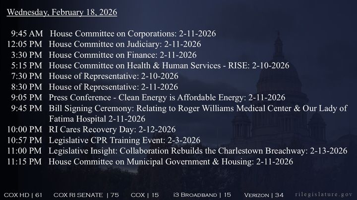 Thumbnail image for Daily Schedule