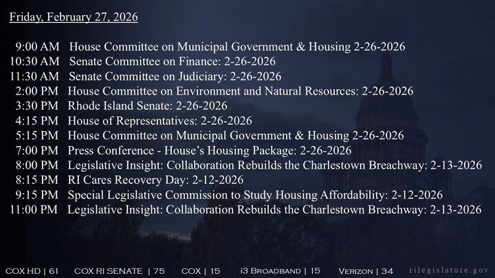 Thumbnail image for Daily Schedule