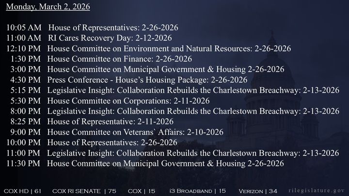 Thumbnail image for Daily Schedule