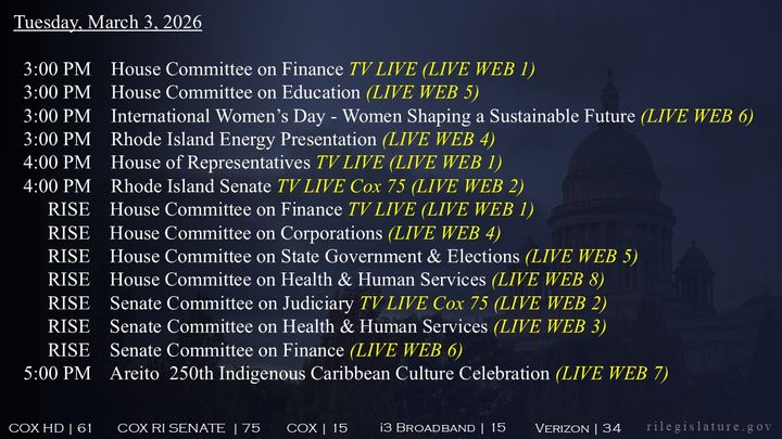 Thumbnail image for Daily Schedule