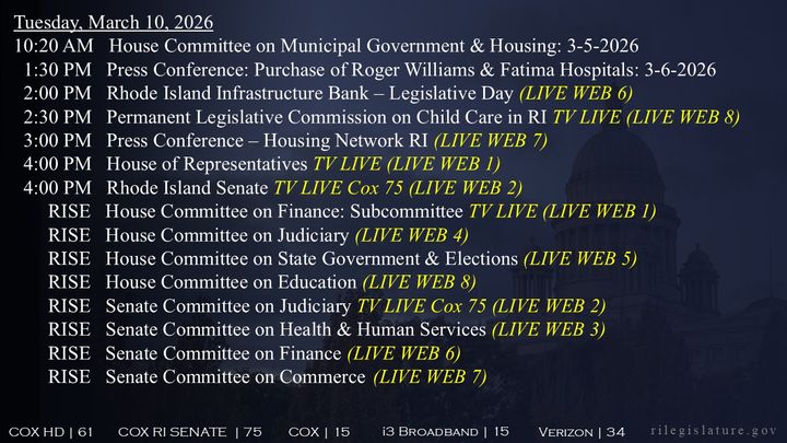 Thumbnail image for Daily Schedule