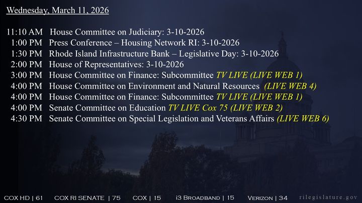 Thumbnail image for Daily Schedule