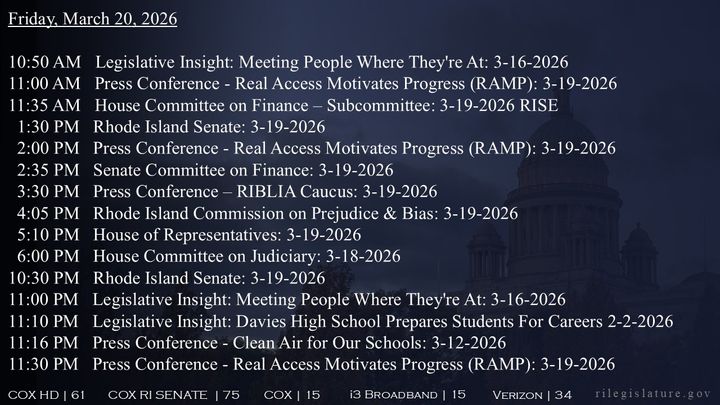 Thumbnail image for Daily Schedule