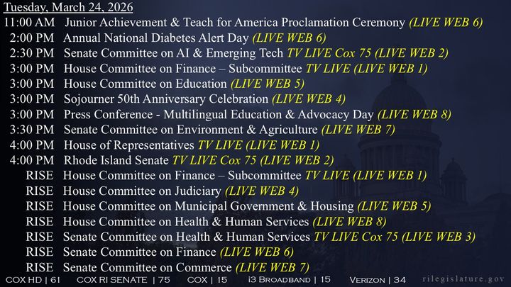 Thumbnail image for Daily Schedule