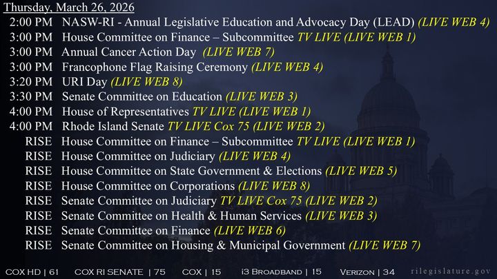 Thumbnail image for Daily Schedule