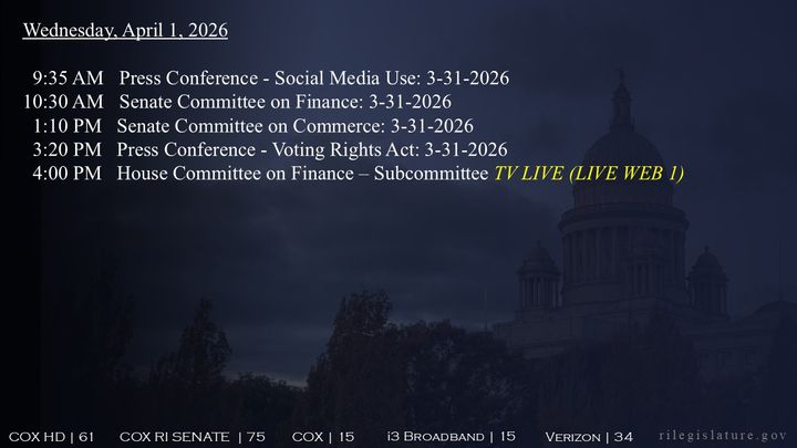 Thumbnail image for Daily Schedule