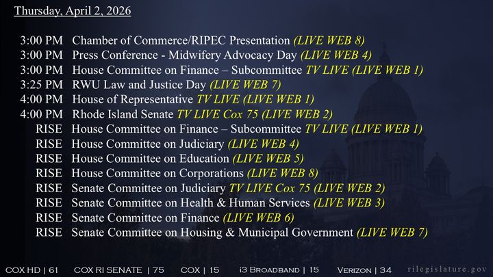 Thumbnail image for Daily Schedule