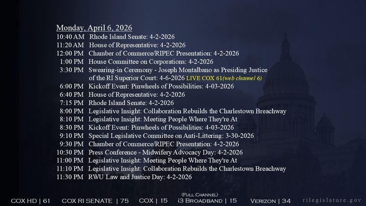 Thumbnail image for Daily Schedule