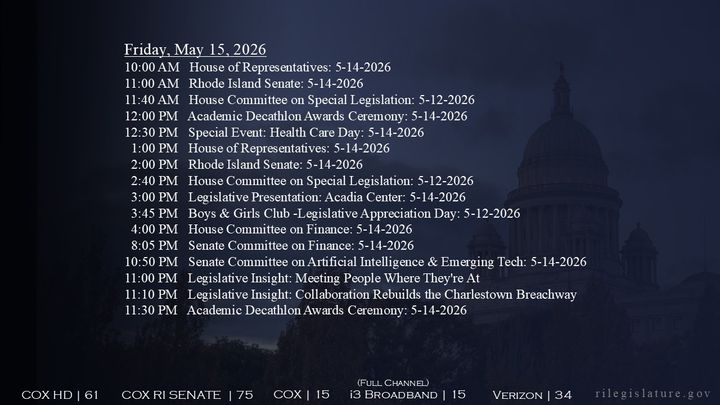 Thumbnail image for Daily Schedule
