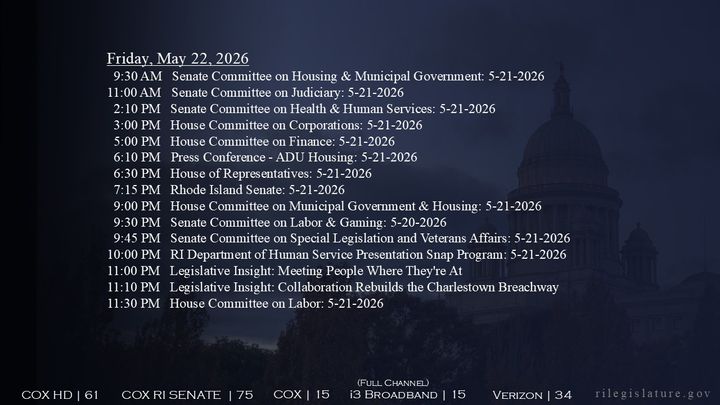 Thumbnail image for Daily Schedule