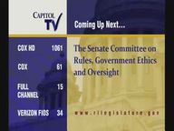 Thumbnail image for 5-17-2021 The Senate Committee on Rules, Government Ethics and Oversight