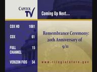 Thumbnail image for 9-11-2021  Remembrance Ceremony: 20th Anniversary of 911