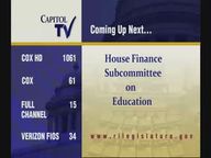 Thumbnail image for 5-5-2021 House Finance Subcommittee on Education