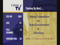 Thumbnail image for 1-27-2022 House Committee on State Government & Elections
