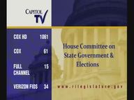 Thumbnail image for 4-6-2022 House Committee on State Government & Elections
