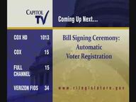 Thumbnail image for 8-1-17 Bill-Signing Ceremony: Automatic Voter Registration