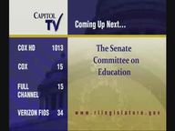 Thumbnail image for Senate Committee on Education