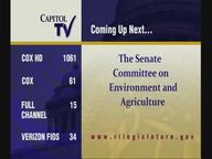 Thumbnail image for 3-16-2022  Senate Committee on Environment and Agriculture