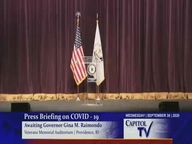 Thumbnail image for 9-30-2020  Governor's Press Briefing on COVID-19 part 1