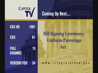 Thumbnail image for 7-21-2020 Bill Signing Ceremony: Uniform Parentage Act