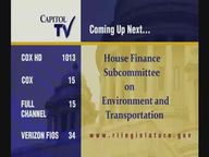 Thumbnail image for 3-28-18 House Committee on Finance - Subcommittee on Environment and Transportation