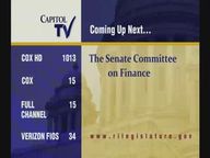 Thumbnail image for 10-12-2017 Senate Finance PART 1 of 2