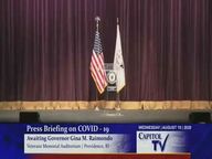 Thumbnail image for 8-19-2020 Governor Raimondo's  Press Briefing on COVID - 19