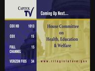 Thumbnail image for 6-7-2017 House Committee on Health, Education & Welfare