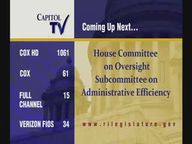 Thumbnail image for 6-7-2021  House Committee on Oversight: Subcommittee on Administrative Efficiency