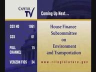 Thumbnail image for 5-26-2021 House Finance Subcommittee on Environment and Transportation