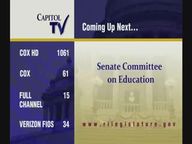 Thumbnail image for 5-12-2021  Senate Committee on Education