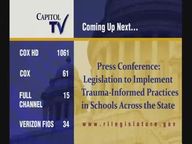 Thumbnail image for 5-10-2022  Press Conference:  Legislation to Implement Trauma-Informed Practices in Schools Across the State