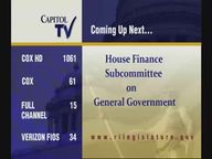 Thumbnail image for 7-23-2020 House Finance Subcommittee on General Government