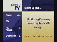Thumbnail image for 8-9-17 Bill Signing Ceremony: Promoting Renewable Energy