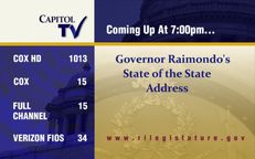 Thumbnail image for 1-16-18 Governor's State of the State Address