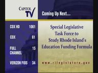 Thumbnail image for 11-19-19  Special Legislative Task force To Study Rhode Island's Education Funding formula